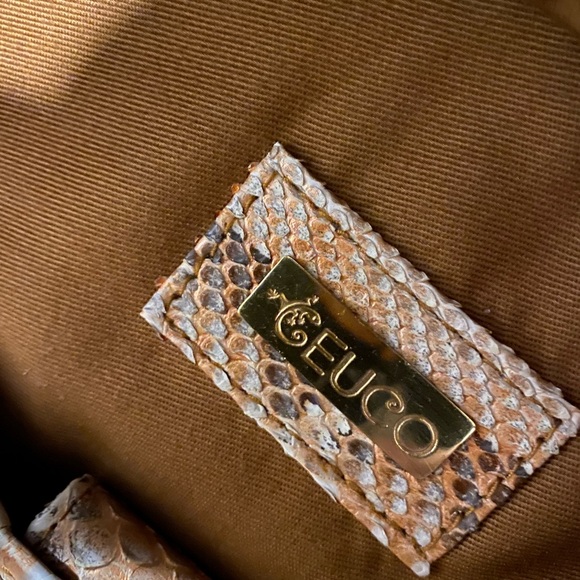 Real Phyton skin backpack by Geudo made on order - Picture 4 of 8